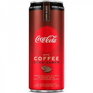 Coca-Cola with Coffee Dark Zero (Кока-Кола Кофе Дарк Зеро) 0,355 л купить с быстрой доставкой - Napitkionline.ru
