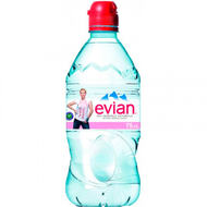 Evian (Эвиан) спорт минеральная негазированная вода 0.75 л
