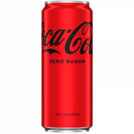 Coca-Cola Zero Sugar slim (Кока-Кола Кофе без сахара) 0,33 л купить с быстрой доставкой - Napitkionline.ru