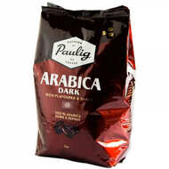 Кофе Paulig 100% Arabica Dark (Арабика Дарк) зерно 1 кг купить с быстрой доставкой - Napitkionline.ru