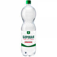 Боровая лечебно-столовая, сульфатно-кальциевая газированная вода 1,5 л купить с быстрой доставкой - Napitkionline.ru