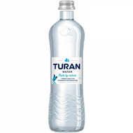 Turan минеральная негазированная вода стекло 0,5 л 