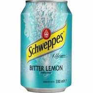 Газированный напиток Schweppes Bitter Lemon 0,33 л купить с быстрой доставкой - Napitkionline.ru