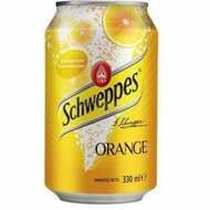 Газированный напиток Schweppes Orange 0,33 л купить с быстрой доставкой - Napitkionline.ru