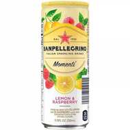 San Pellegrino Lemon & Raspberry (Сан Пеллегрино Лимон Малина) сокосодержащий напиток 0,33 л