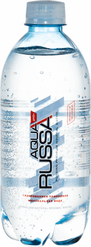 Купить Aqua Russa (Аква Русса) минеральная газированная вода 0.33 л пластик с быстрой доставкой - NAPITKIONLINE