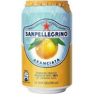 San Pellegrino Aranciata (Сан Пеллегрино Апельсиновый) сокосодержащий напиток 0,33 л